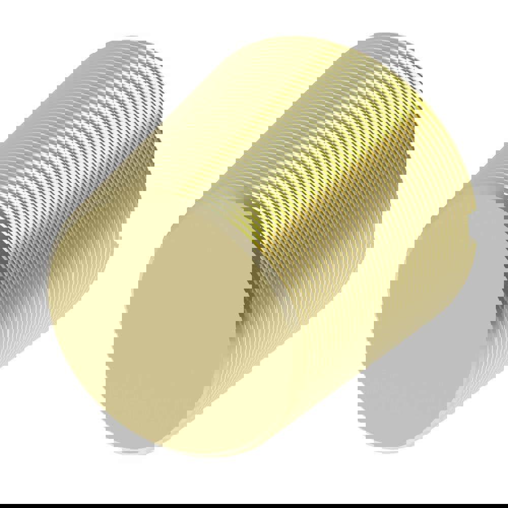 Industrial Pipe Slotted Plug: 3/8